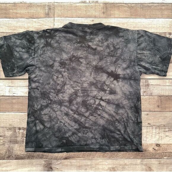 Vintage Rare 90s ACDC Back in Black Liquid Blue Band Tee | M - Picture 2 of 5